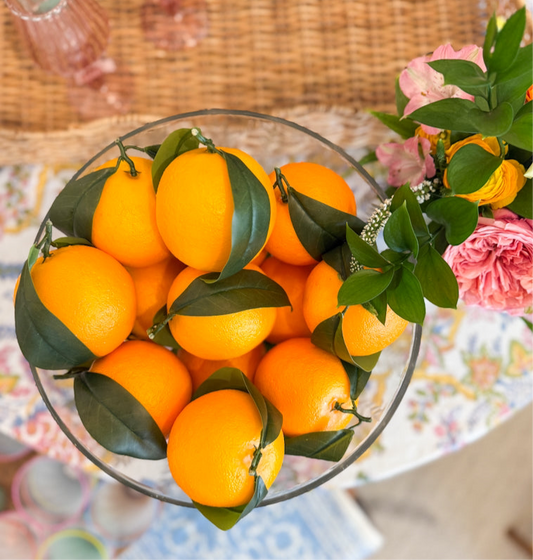 Pitt Street Etched Glass Pedestal Bowl- 12"