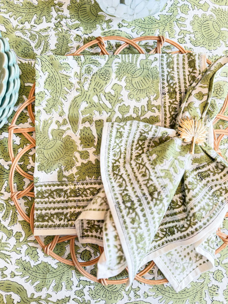 Pherigo Pheasant Olive Table Runner