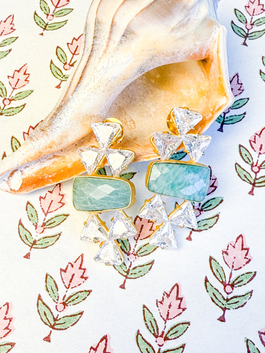 Remley Amazonite Earrings