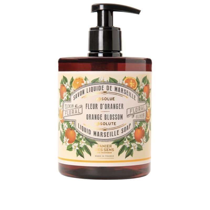 Orange Blossom Liquid Marseille Soap-16.9 fl oz