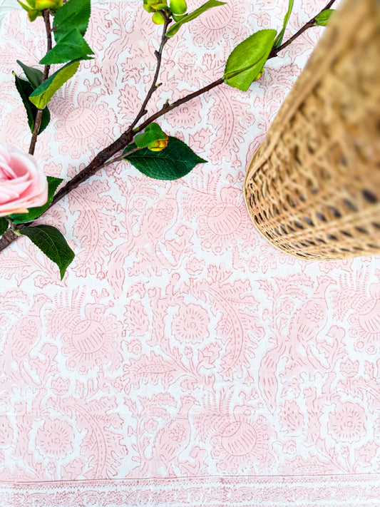 Blush Pheasant Table Runner