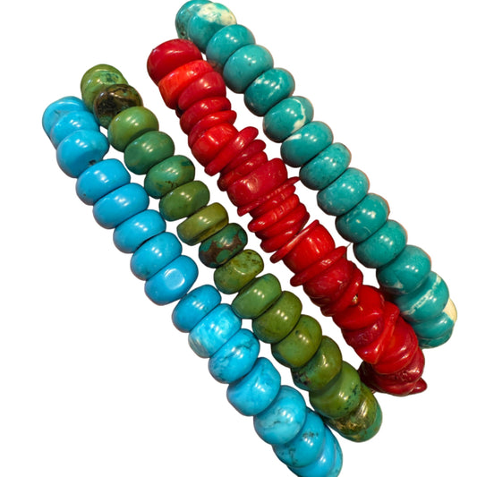 Candy Necklace- Chunky Beads 19” Length