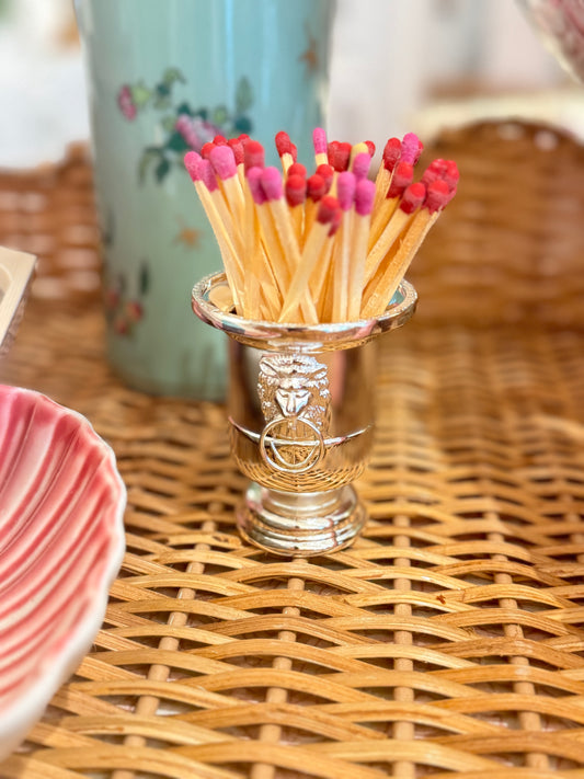 Lion's Head Urn- Match/Toothpick Holder