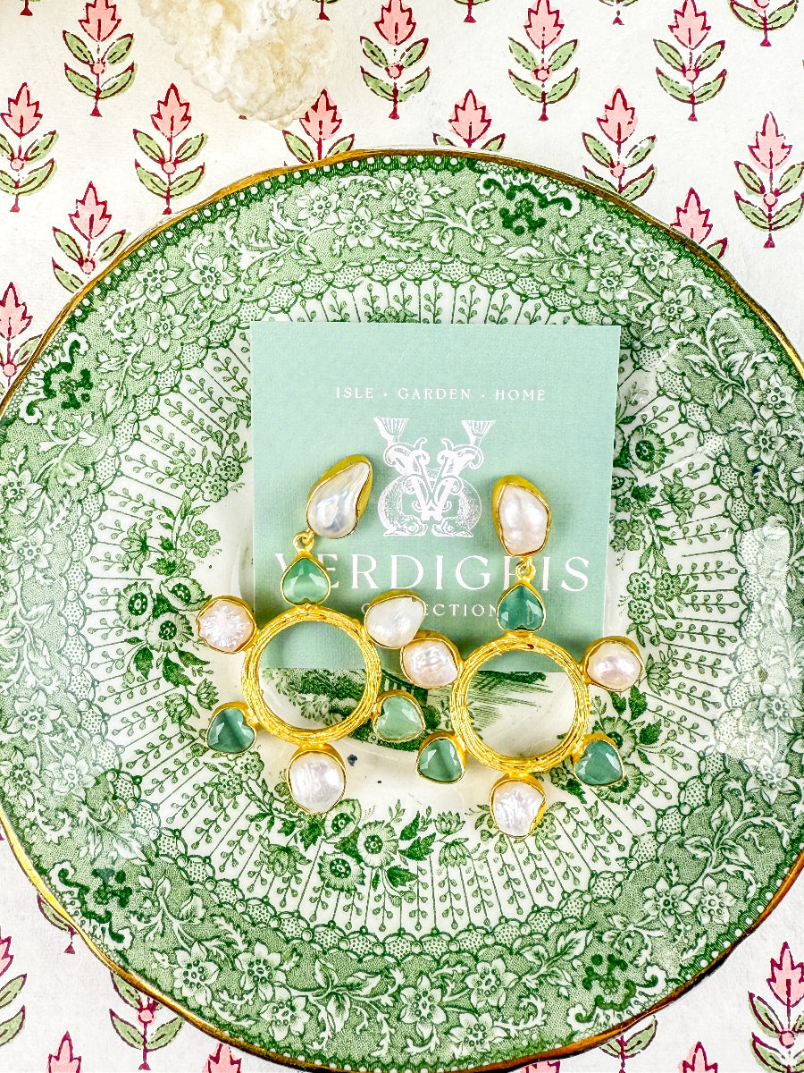 Hampton Heart Earrings