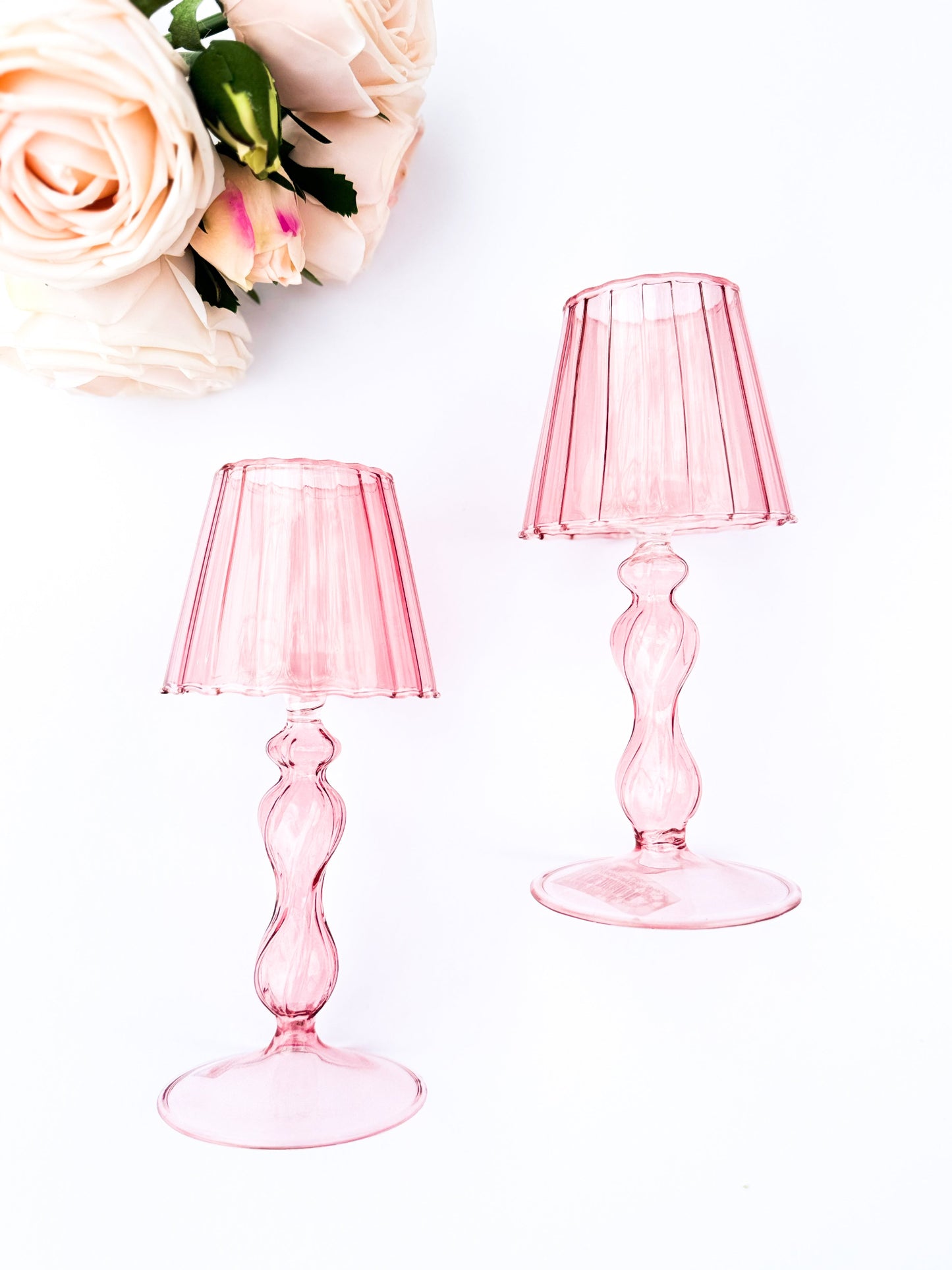 Glass Tea Light candle holder