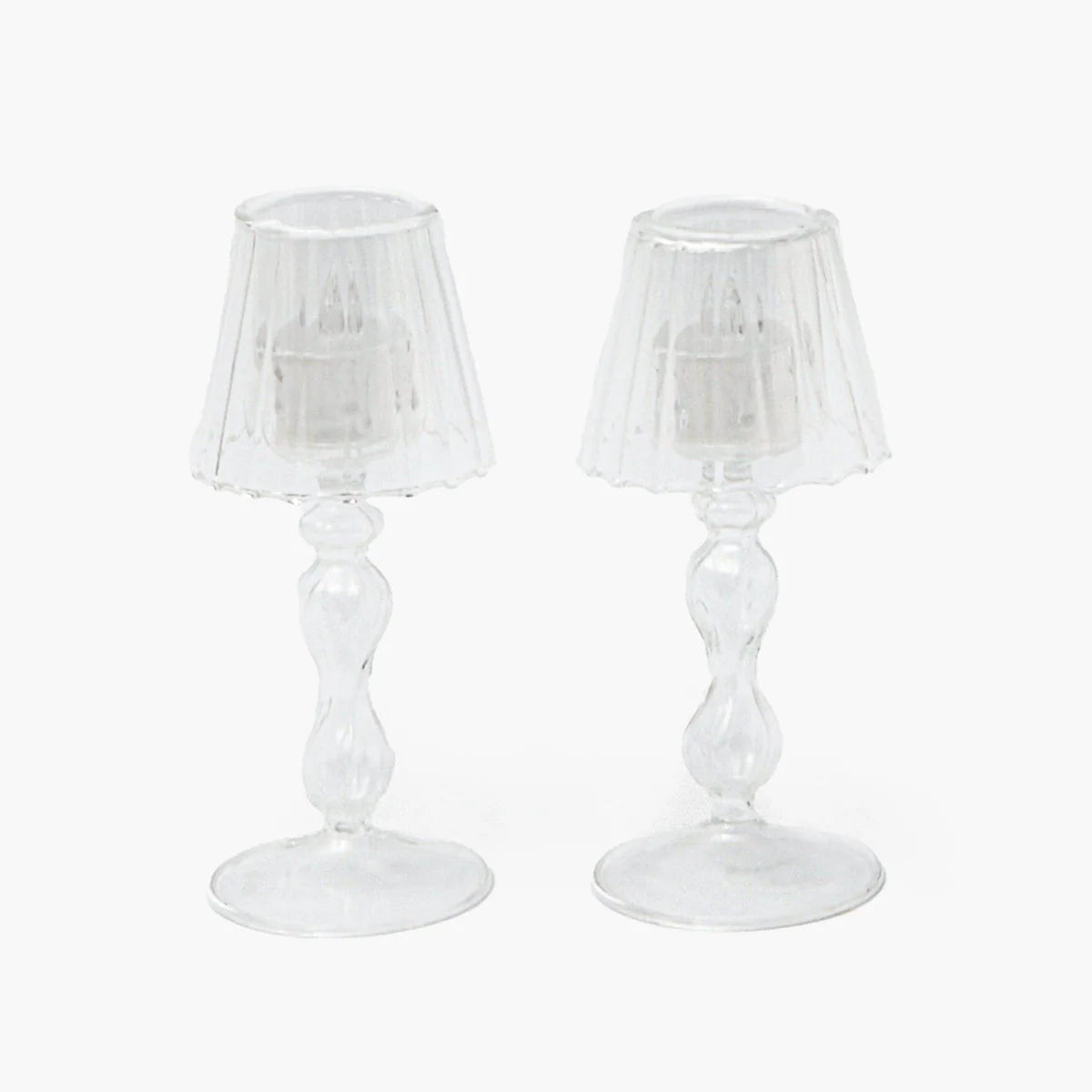 Glass Tea Light candle holder