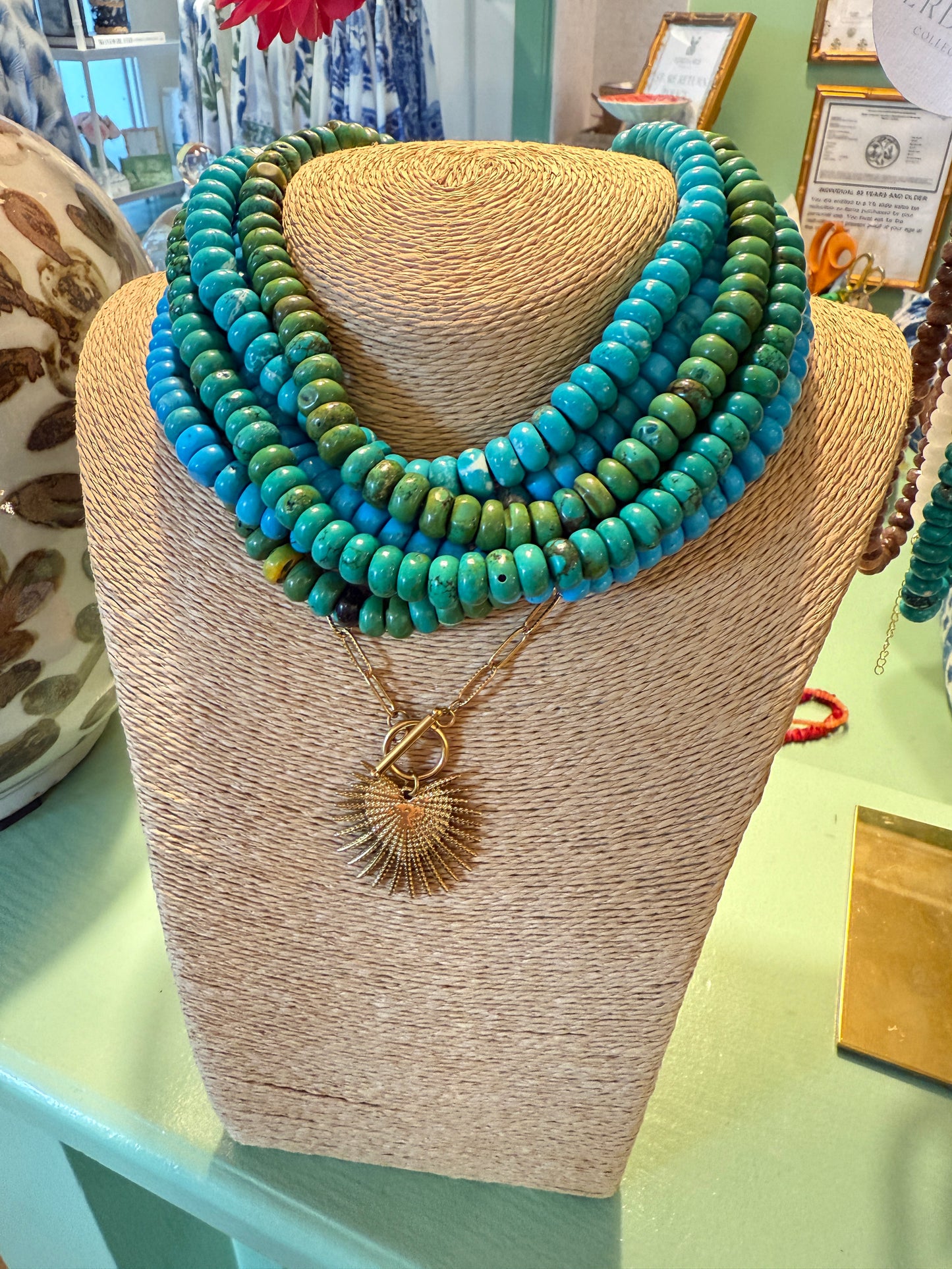 Candy Necklace- Chunky Beads 19” Length