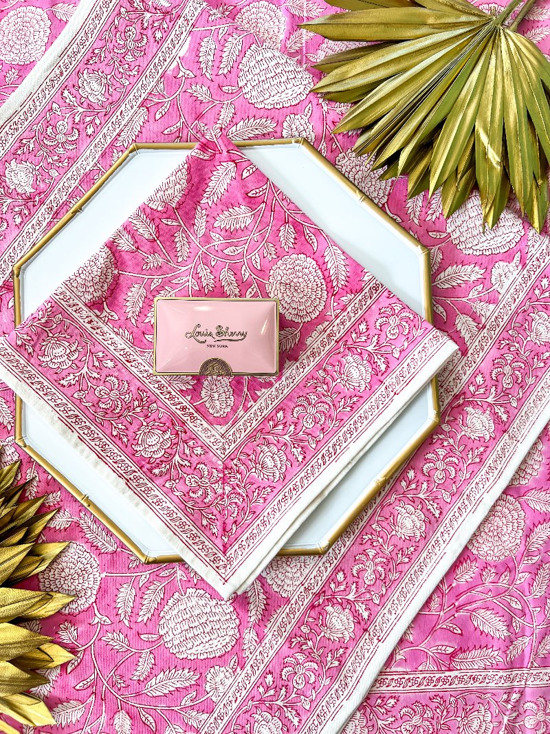 Pinckney Pink Table Runner