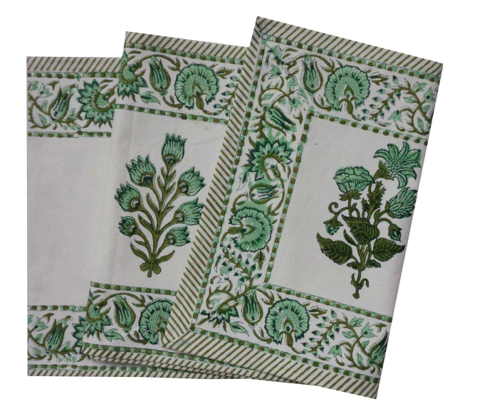 Gunnie's Green Table Runner