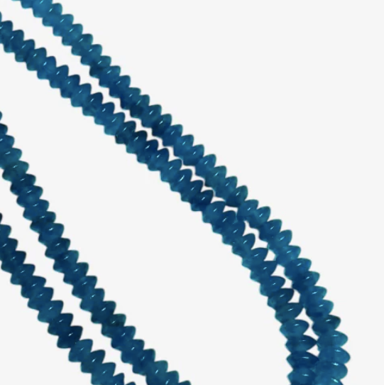 Candy Necklace- Saucer Beads 8MM- 19” Length