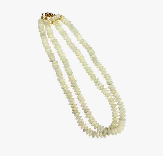 Candy Necklace- Saucer Beads 8MM- 19” Length