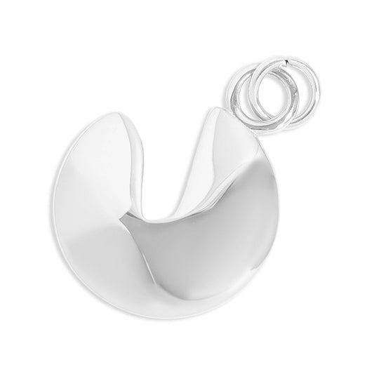 18K Gold PVD Stainless Steel Fortune Cookie Charm