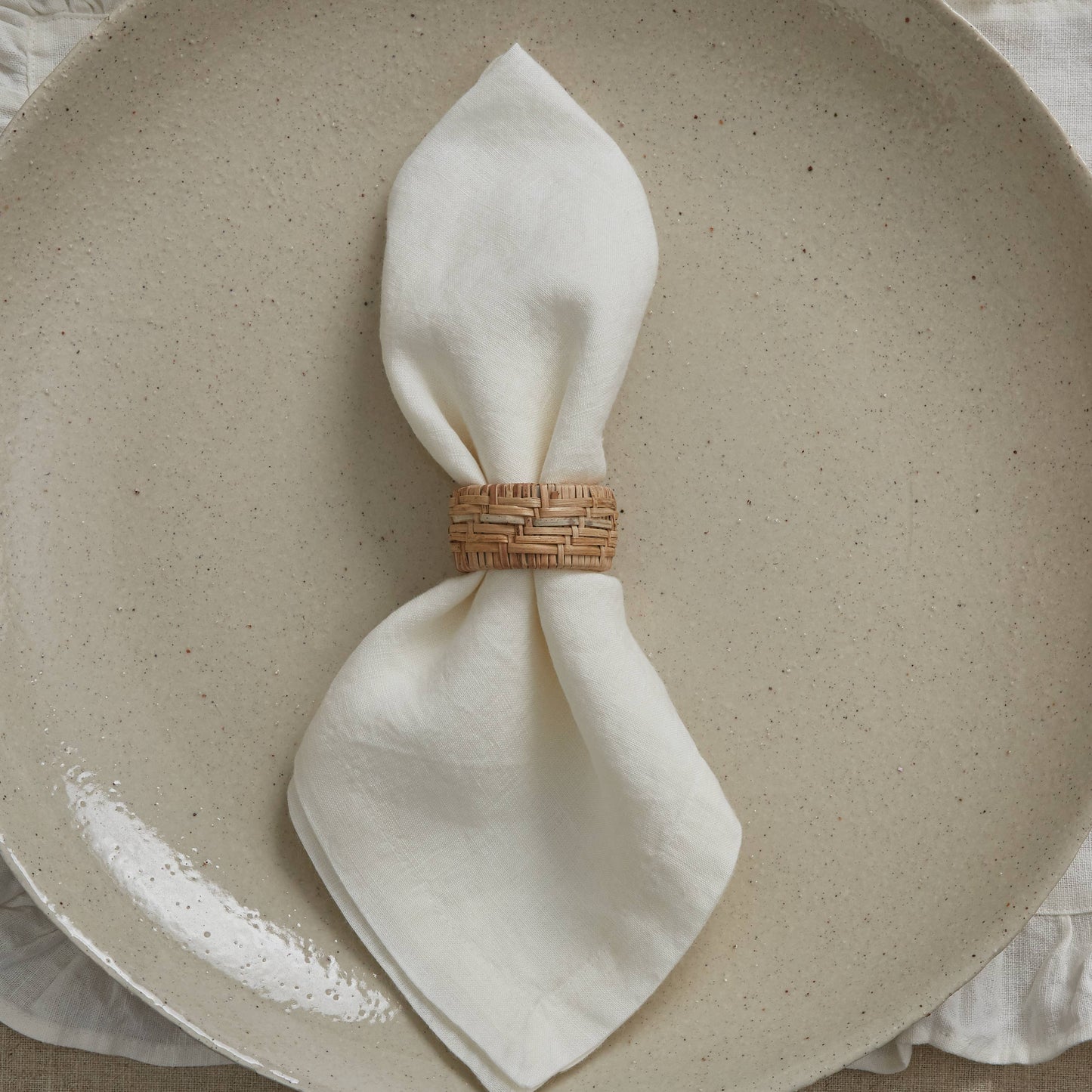Basket Weave Napkin Ring