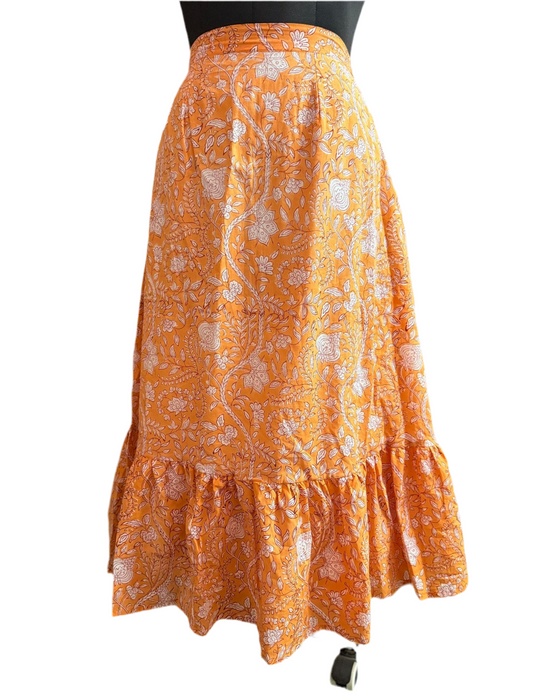 Harvest Orange Skirt