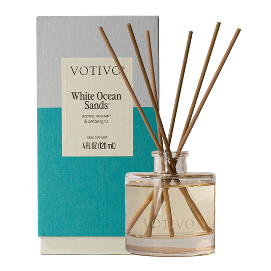 Votivo- White Ocean Sands Reed Diffuser