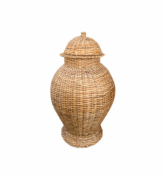 Seewee Wicker Ginger Jar- 30"- Large