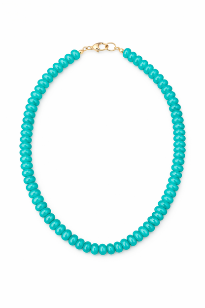 *8MM Candy Necklace- Smooth - 16" Length