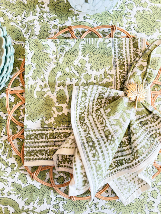 Pherigo Pheasant Olive Table Runner