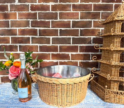 Wadmalaw Wicker Beverage Tub