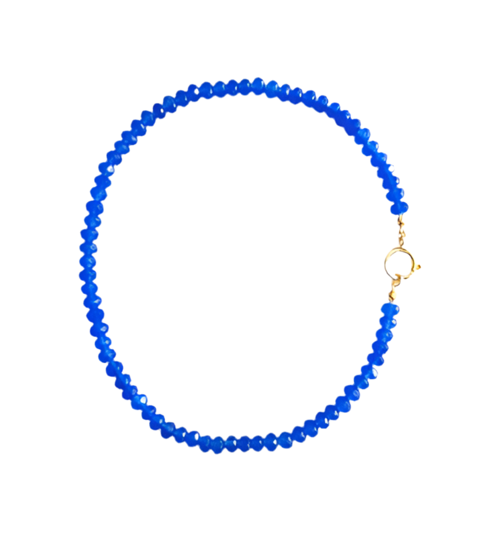 Candy Necklace- 8MM Faceted- 16"