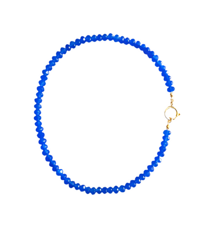 Candy Necklace- 8MM Faceted- 16"
