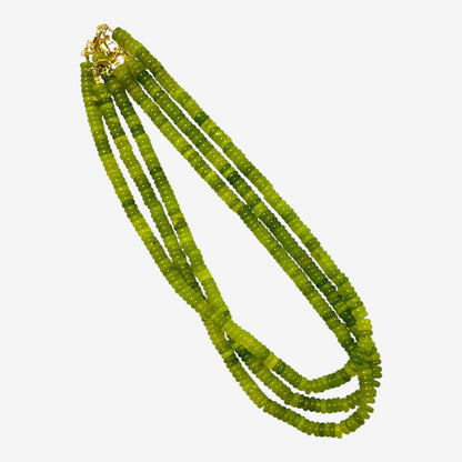 Candy Necklace- Saucer Beads 6MM- 19” Length