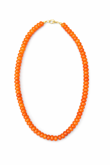 *8MM Candy Necklace- Smooth - 16" Length