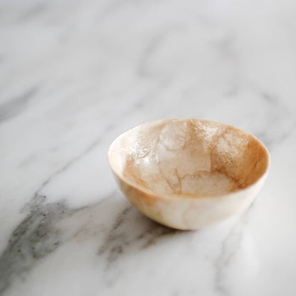 Capiz Round Mini Bowl