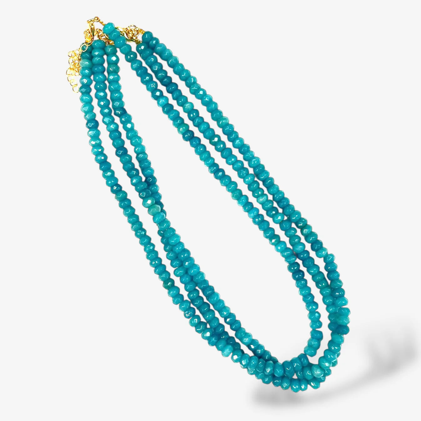 *6MM Candy Necklace- Faceted- 18" Length