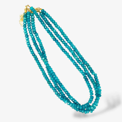 *6MM Candy Necklace- Faceted- 18" Length