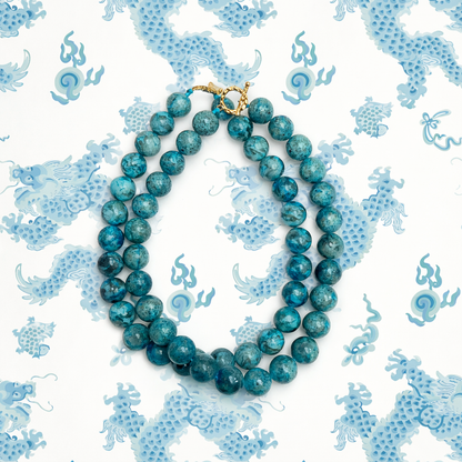 *16mm Candy Necklace- Gumball Beads- 17" Choker