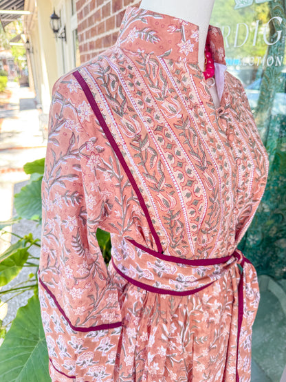 Grace Long Dress- Brickyard Bouquet
