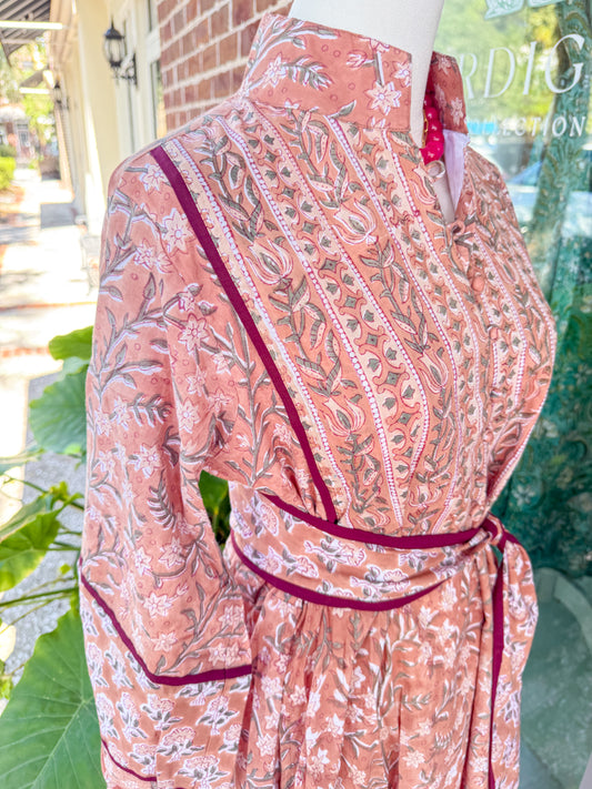 Grace Long Dress- Brickyard Bouquet