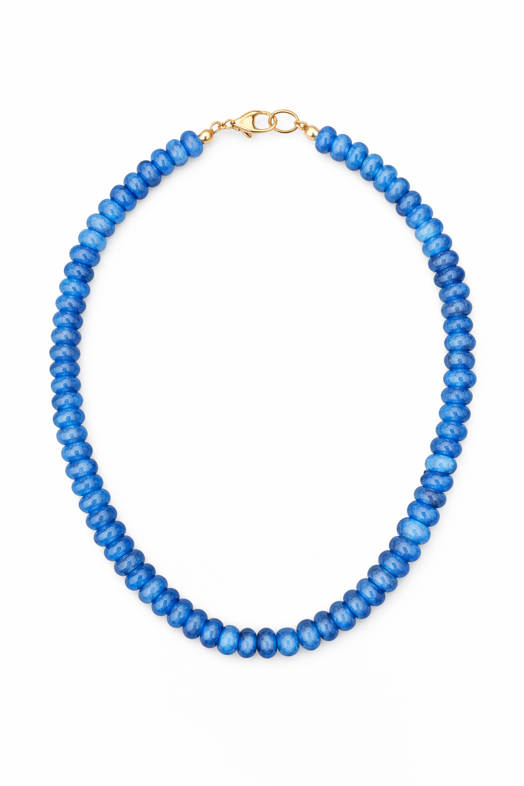 *8MM Candy Necklace- Smooth - 16" Length