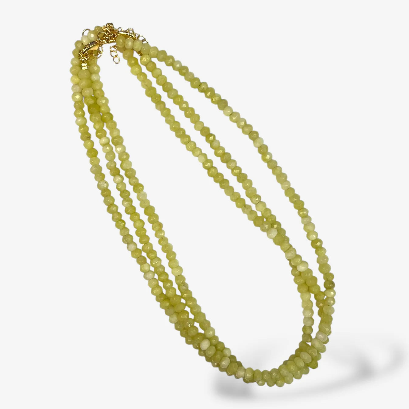 *6MM Candy Necklace- Faceted- 18" Length