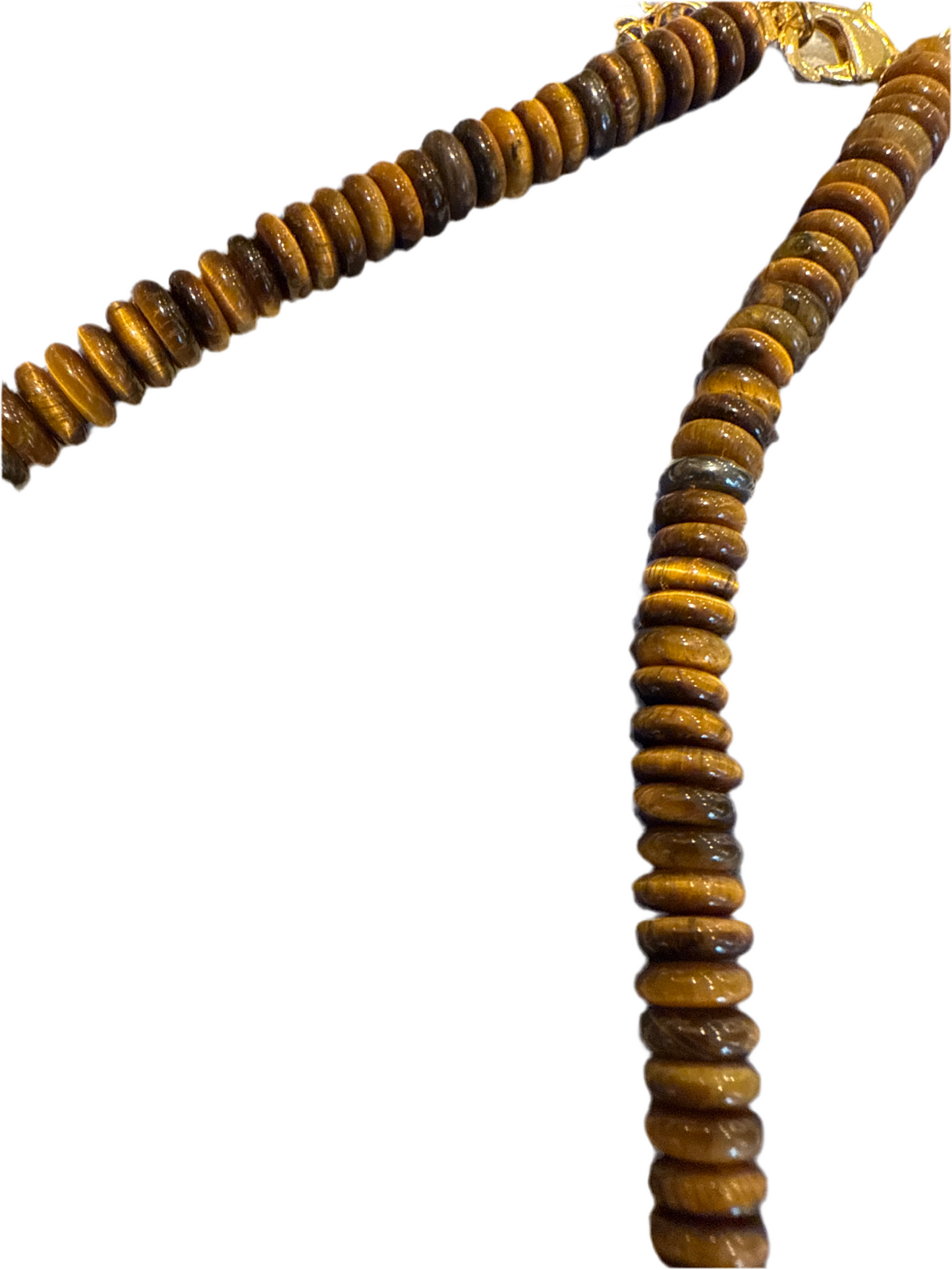 Candy Necklace- Saucer Beads 6MM- 19” Length