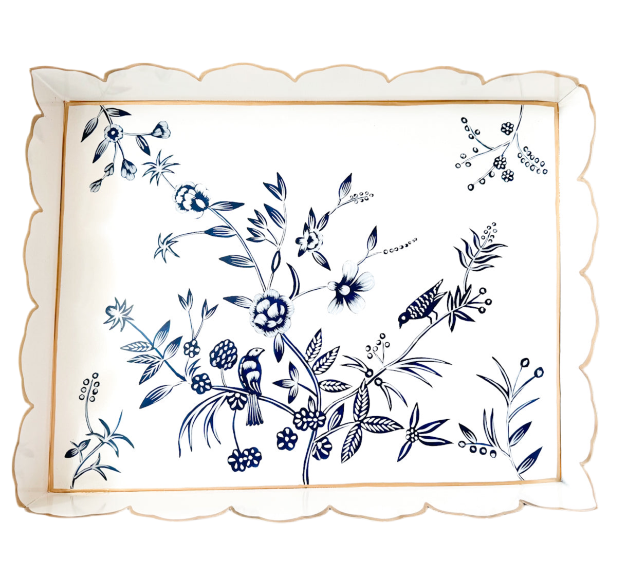 Langdon Tole Painted Tray