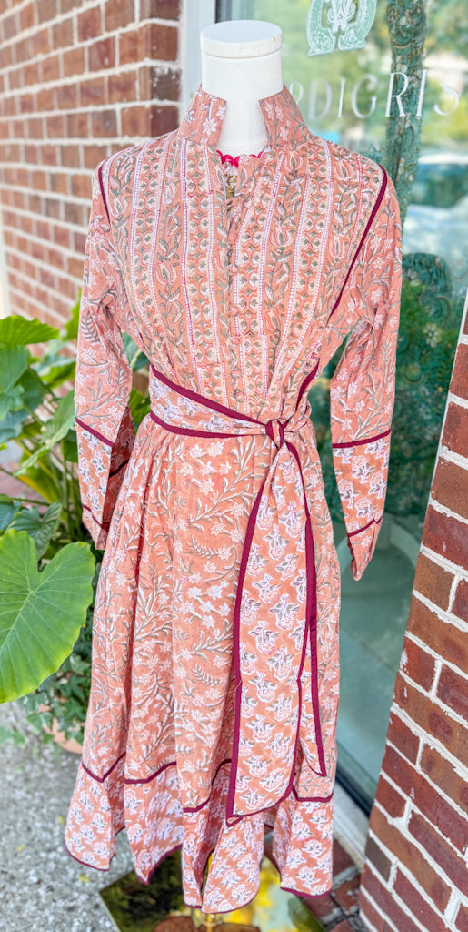 Grace Long Dress- Brickyard Bouquet