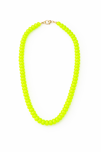 *8MM Candy Necklace- Smooth - 16" Length