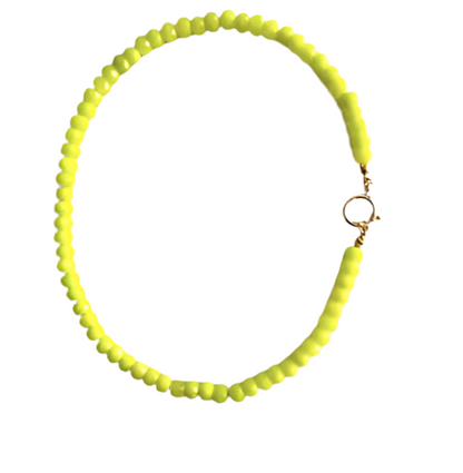 Candy Necklace- 8MM Faceted- 16"