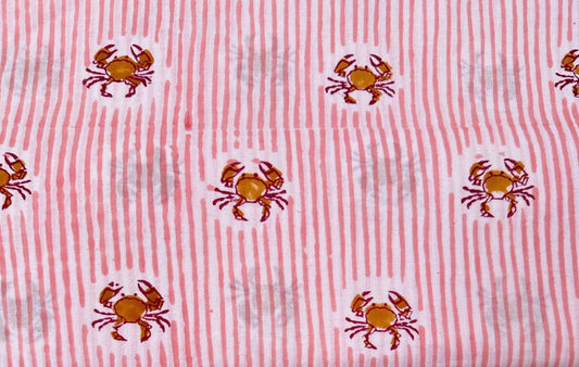 Lilly Skirt in Crab stripe