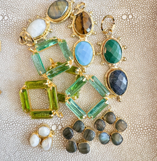Stone or Jeweled Charms
