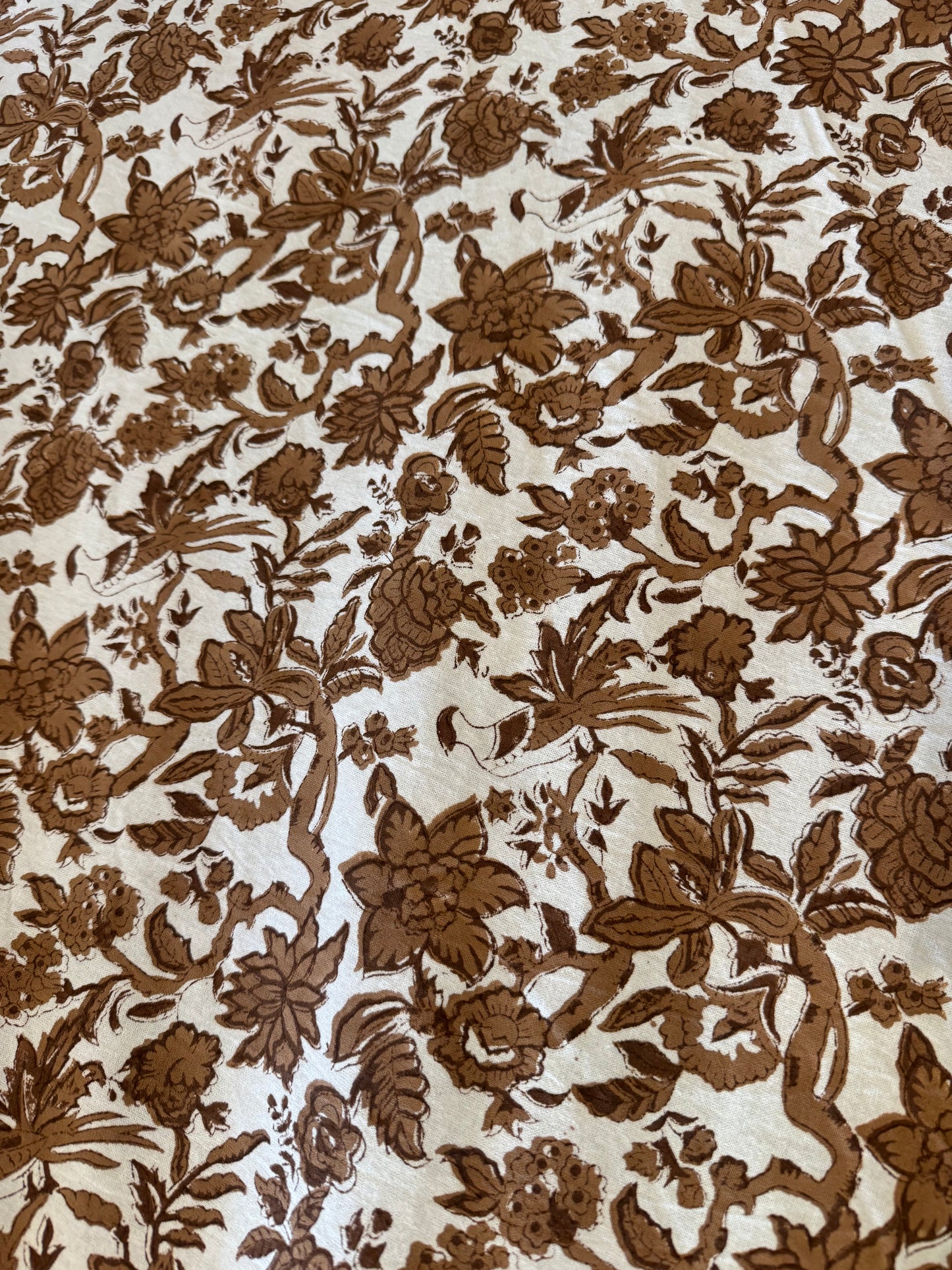 Tobacco Toile Tablecloth