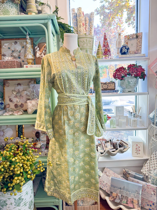 Evergreen Elliott Dress