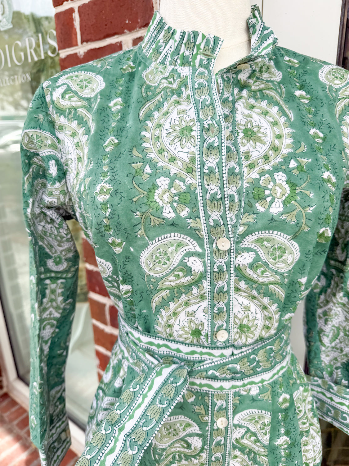 Legare Street Green Dress