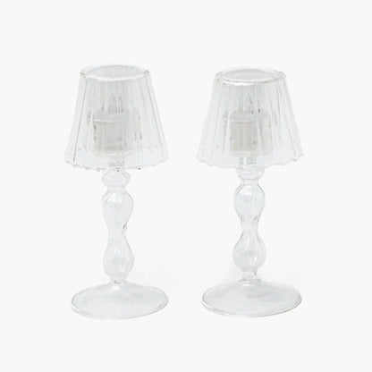 Glass Tea Light candle holder