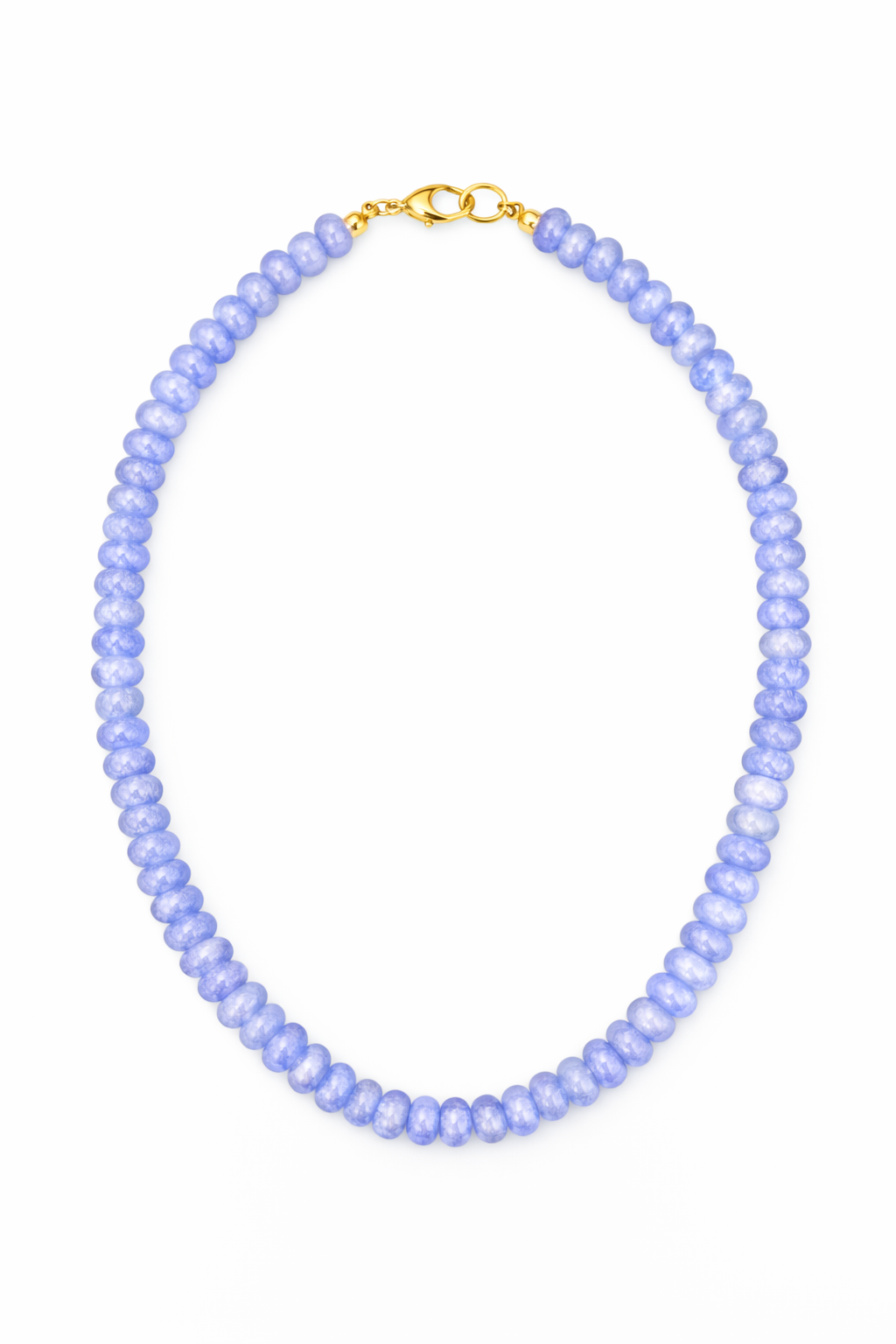 *8MM Candy Necklace- Smooth - 16" Length