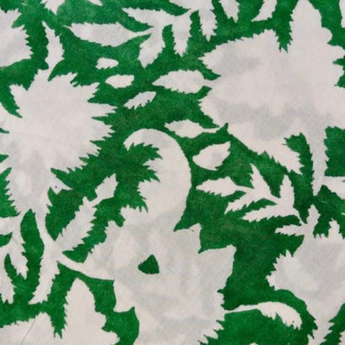Quilted Block Print Tote Bag