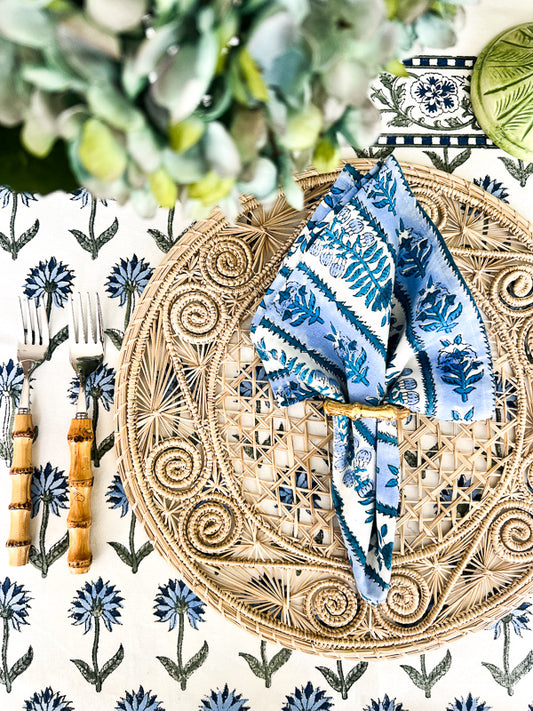 Isle of Trellis Napkins- Set of 4