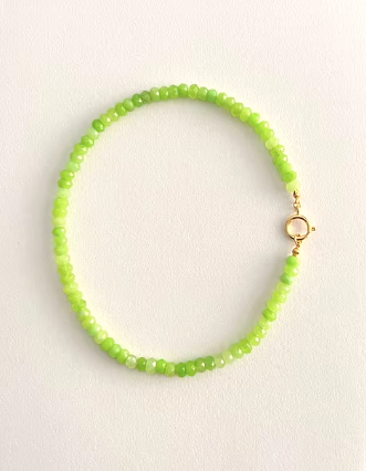 Candy Necklace- 8MM Faceted- 16"
